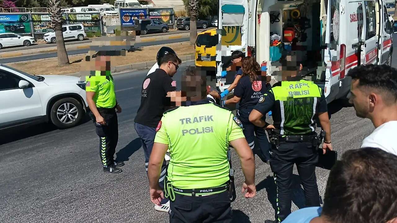 Muğla’da Korkutan Motosiklet Kazası, Sürücü Ağır Yaralandı 1